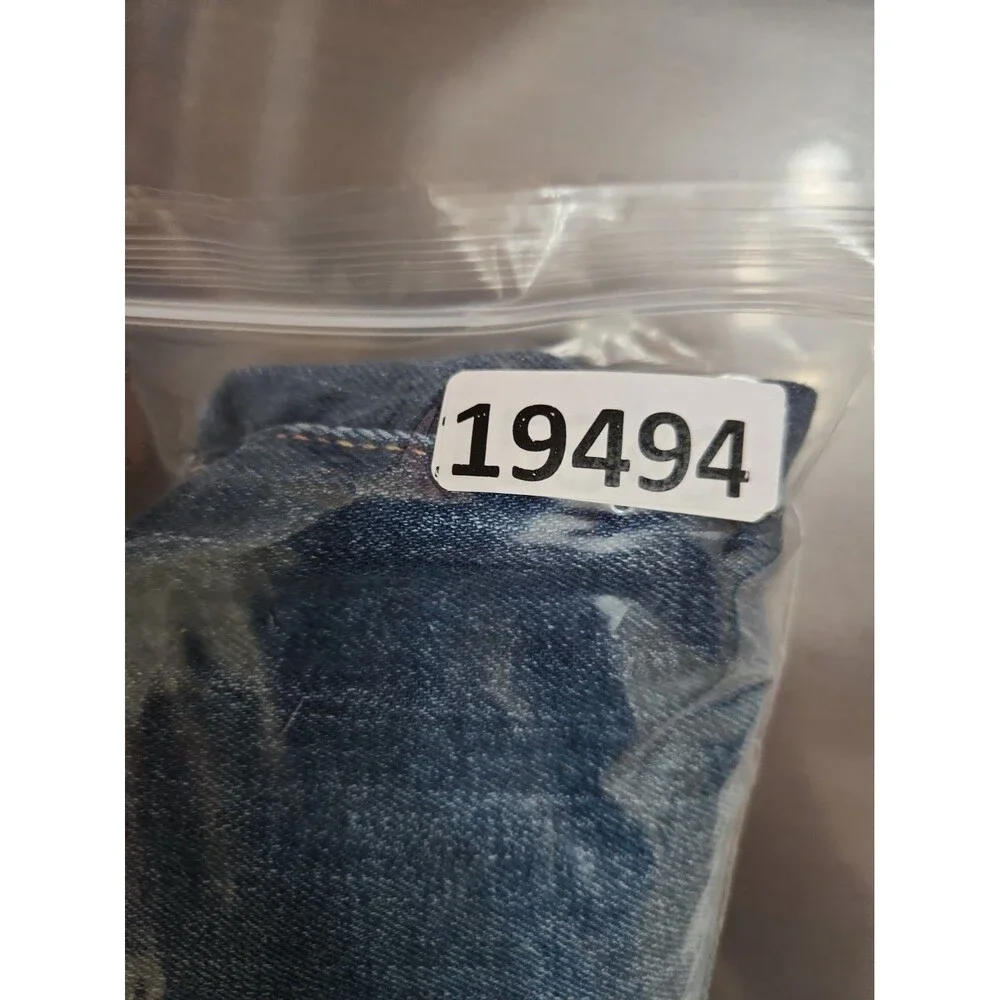 Old Navy OG Straight Ankle Jeans Womens 14 Blue High Rise Stretch NEW_10